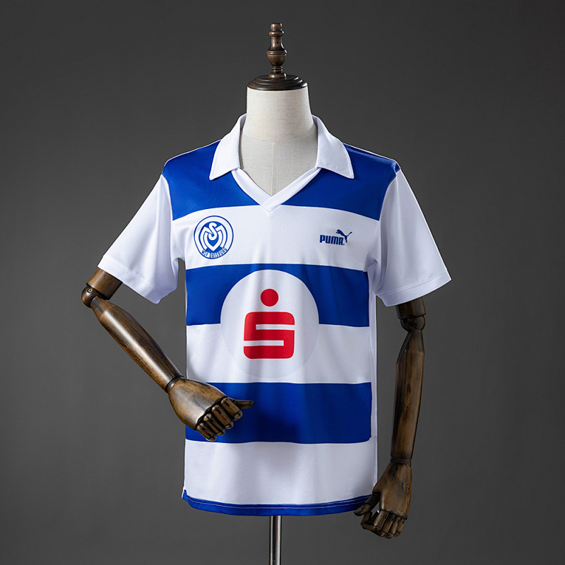 Camiseta Retro MSV Duisburg 90-91 Local S-XXL